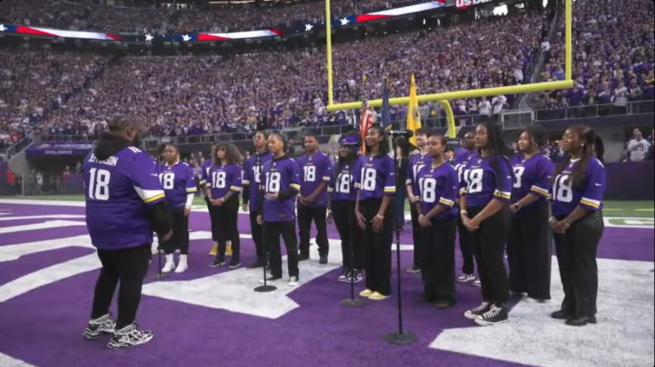 Star Spangled Banner – Vikings Game image